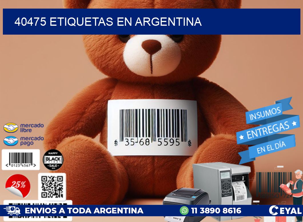 40475 etiquetas en argentina