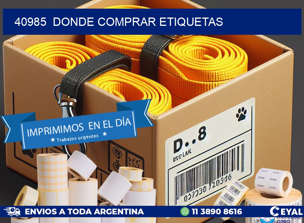 40985 donde comprar etiquetas