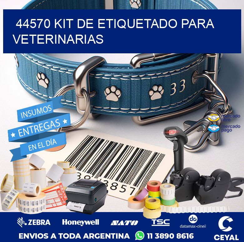 44570 KIT DE ETIQUETADO PARA VETERINARIAS