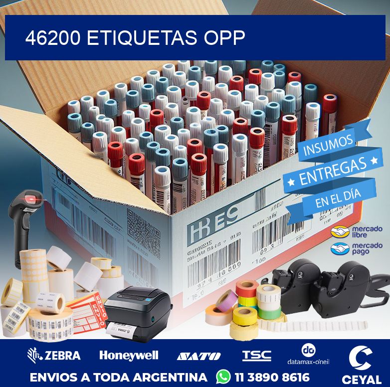 46200 ETIQUETAS OPP