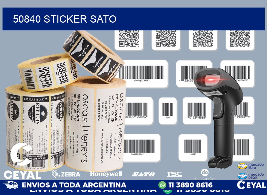 50840 sticker sato