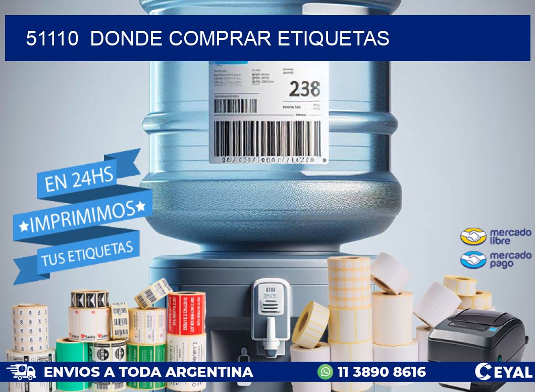 51110 donde comprar etiquetas