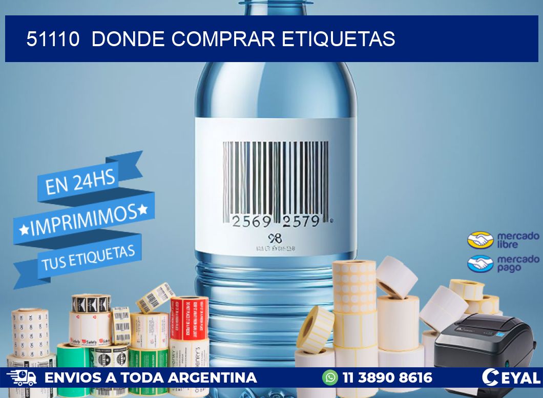 51110 donde comprar etiquetas