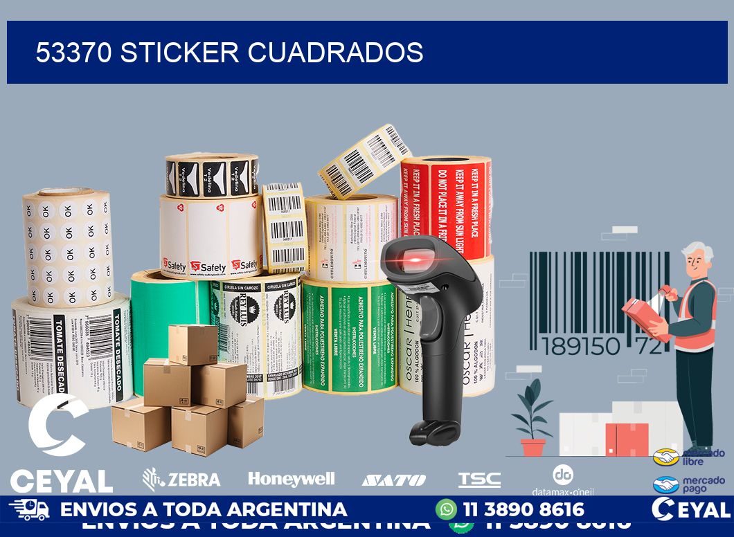 53370 STICKER CUADRADOS