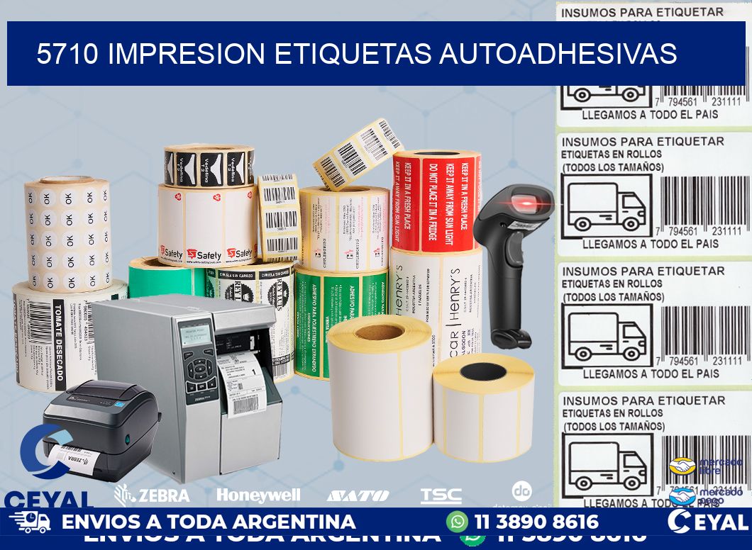 5710 impresion etiquetas autoadhesivas