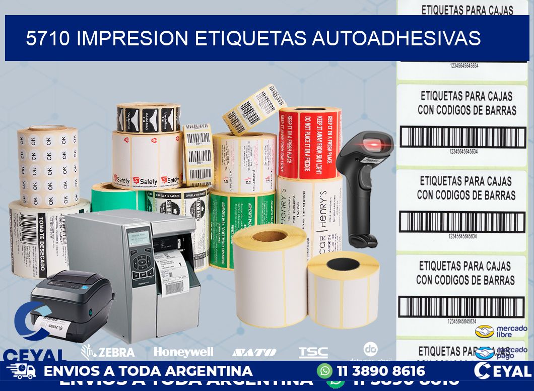 5710 impresion etiquetas autoadhesivas