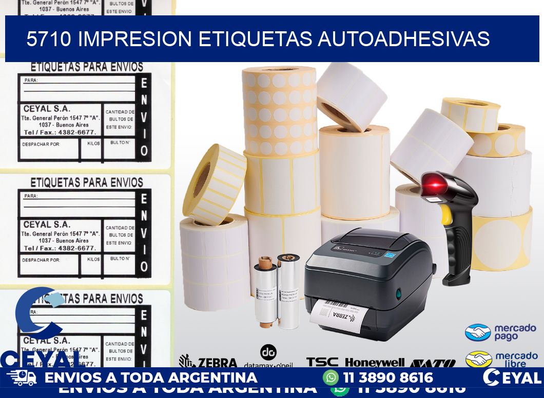5710 impresion etiquetas autoadhesivas