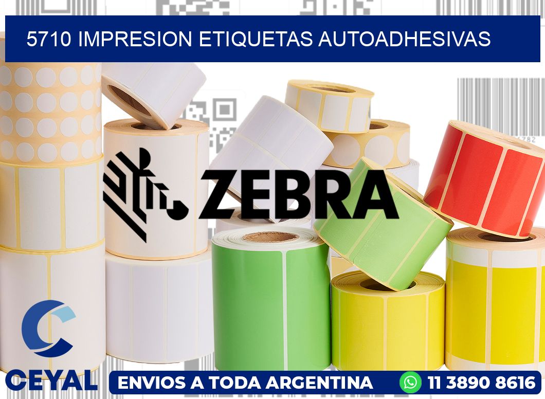 5710 impresion etiquetas autoadhesivas