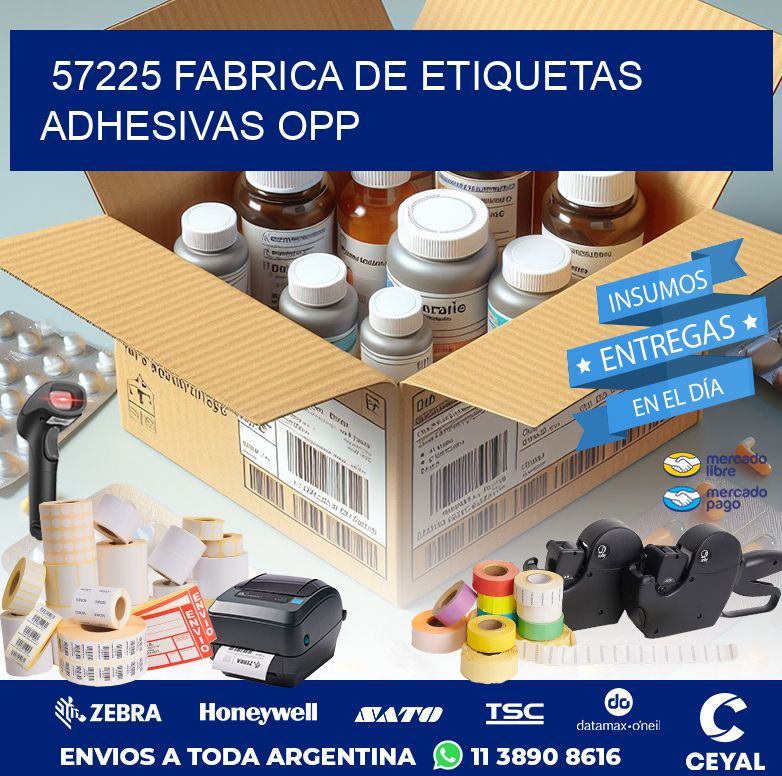 57225 FABRICA DE ETIQUETAS ADHESIVAS OPP
