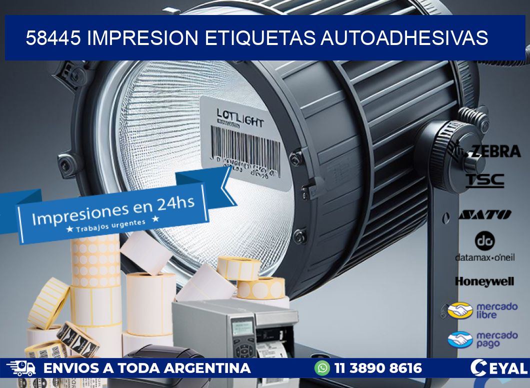 58445 impresion etiquetas autoadhesivas