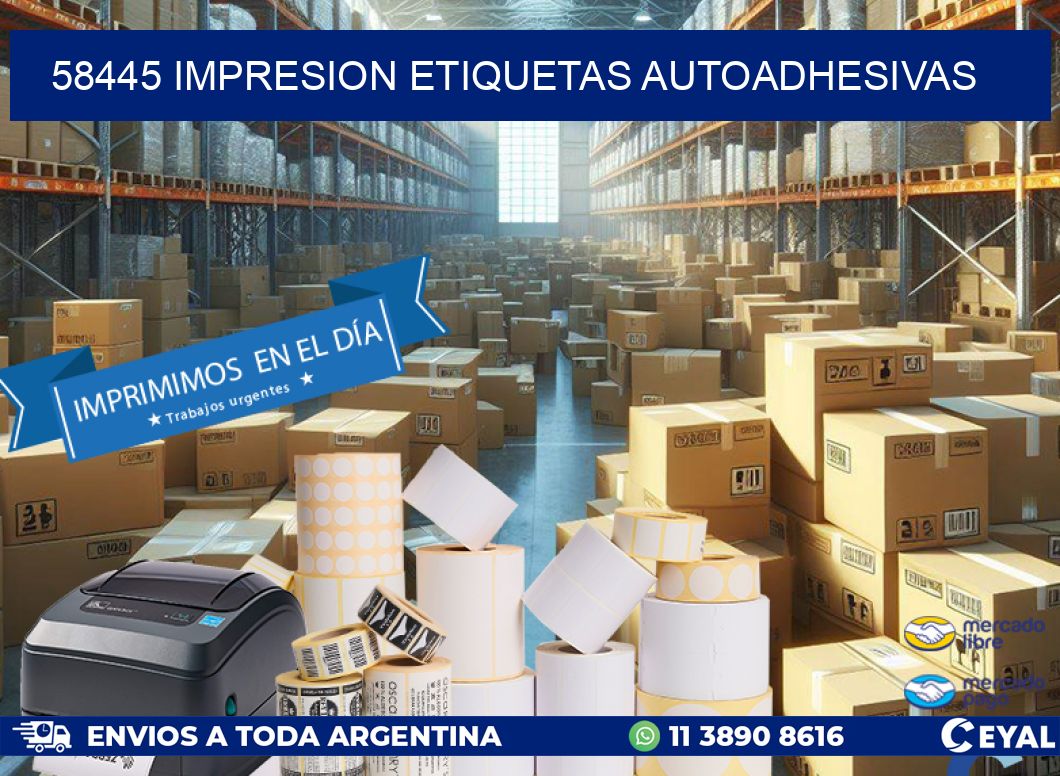 58445 impresion etiquetas autoadhesivas