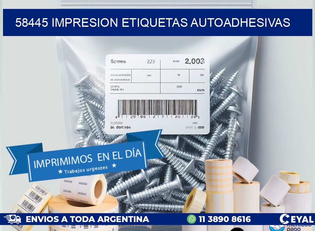 58445 impresion etiquetas autoadhesivas