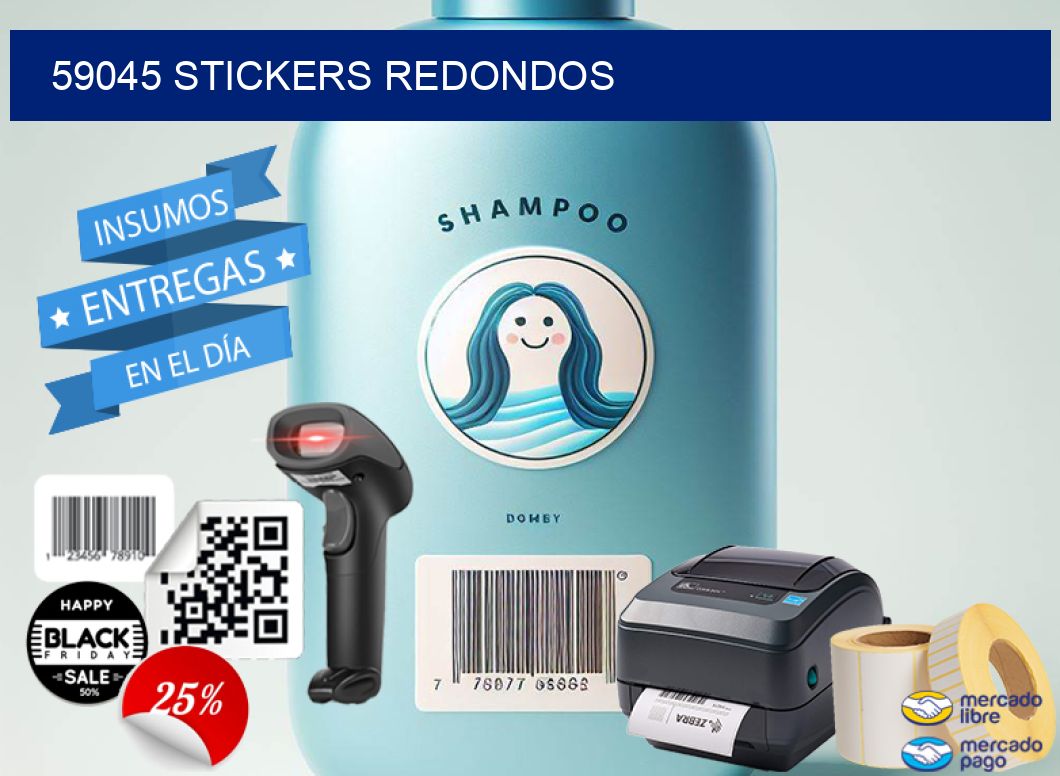 59045 STICKERS REDONDOS