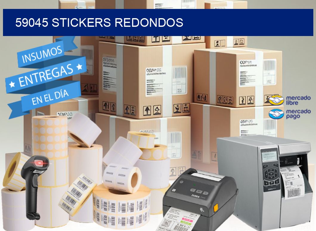 59045 STICKERS REDONDOS