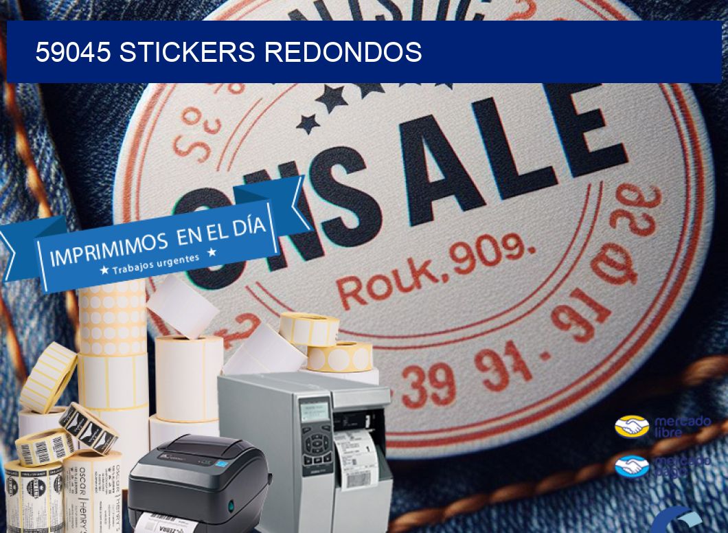 59045 STICKERS REDONDOS