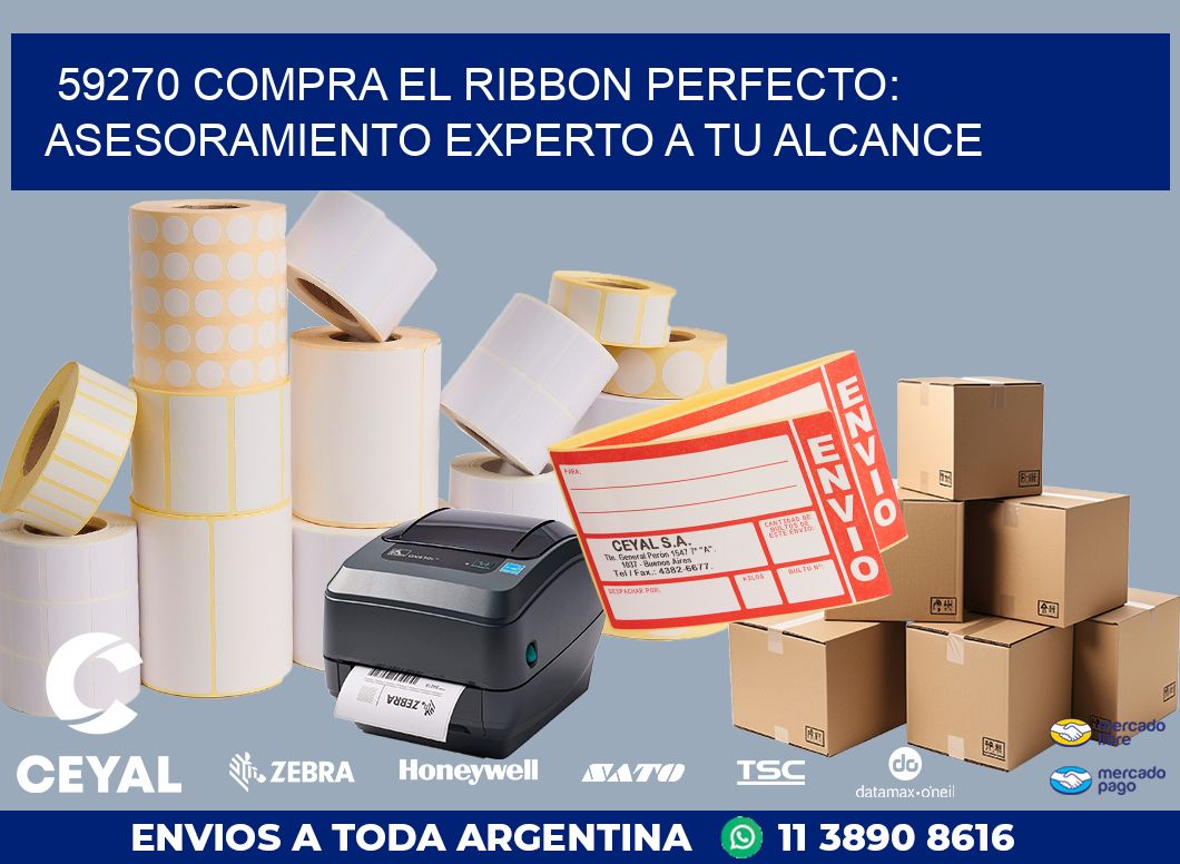 59270 COMPRA EL RIBBON PERFECTO: ASESORAMIENTO EXPERTO A TU ALCANCE