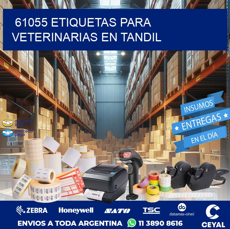 61055 ETIQUETAS PARA VETERINARIAS EN TANDIL