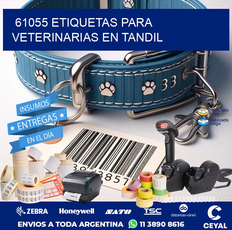 61055 ETIQUETAS PARA VETERINARIAS EN TANDIL