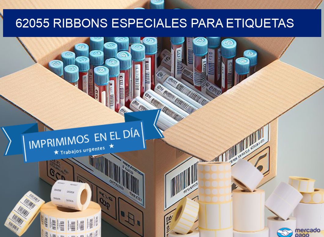 62055 RIBBONS ESPECIALES PARA ETIQUETAS