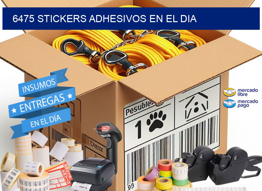 6475 stickers adhesivos en el dia
