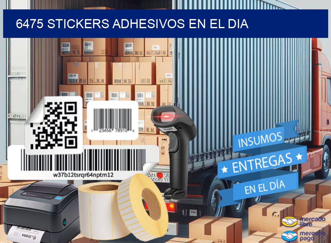 6475 stickers adhesivos en el dia