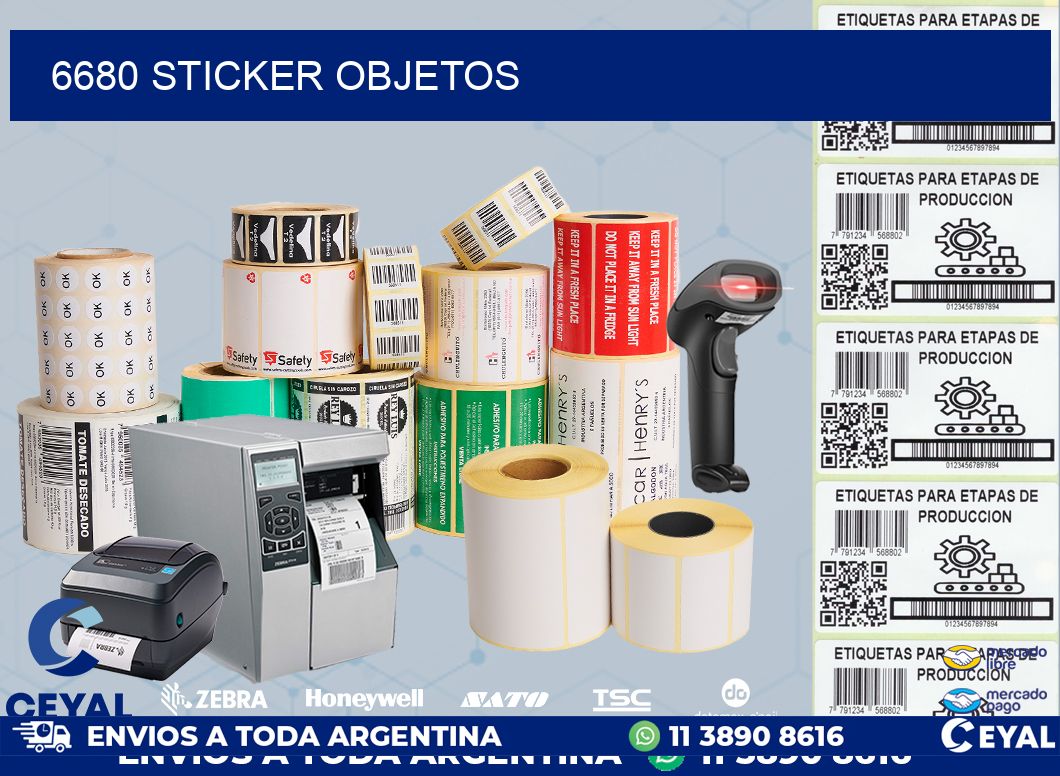 6680 STICKER OBJETOS