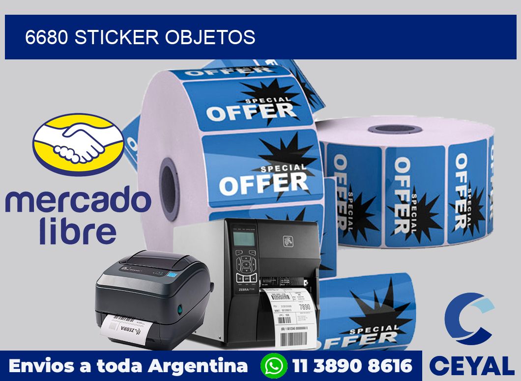 6680 STICKER OBJETOS