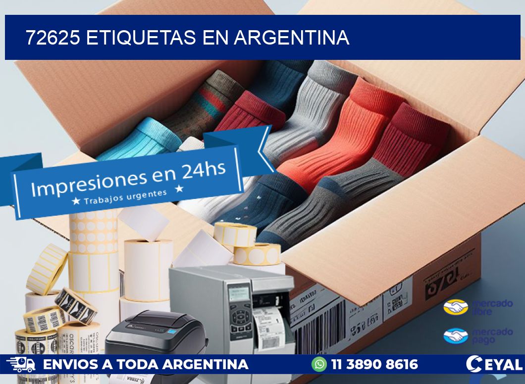 72625 etiquetas en argentina