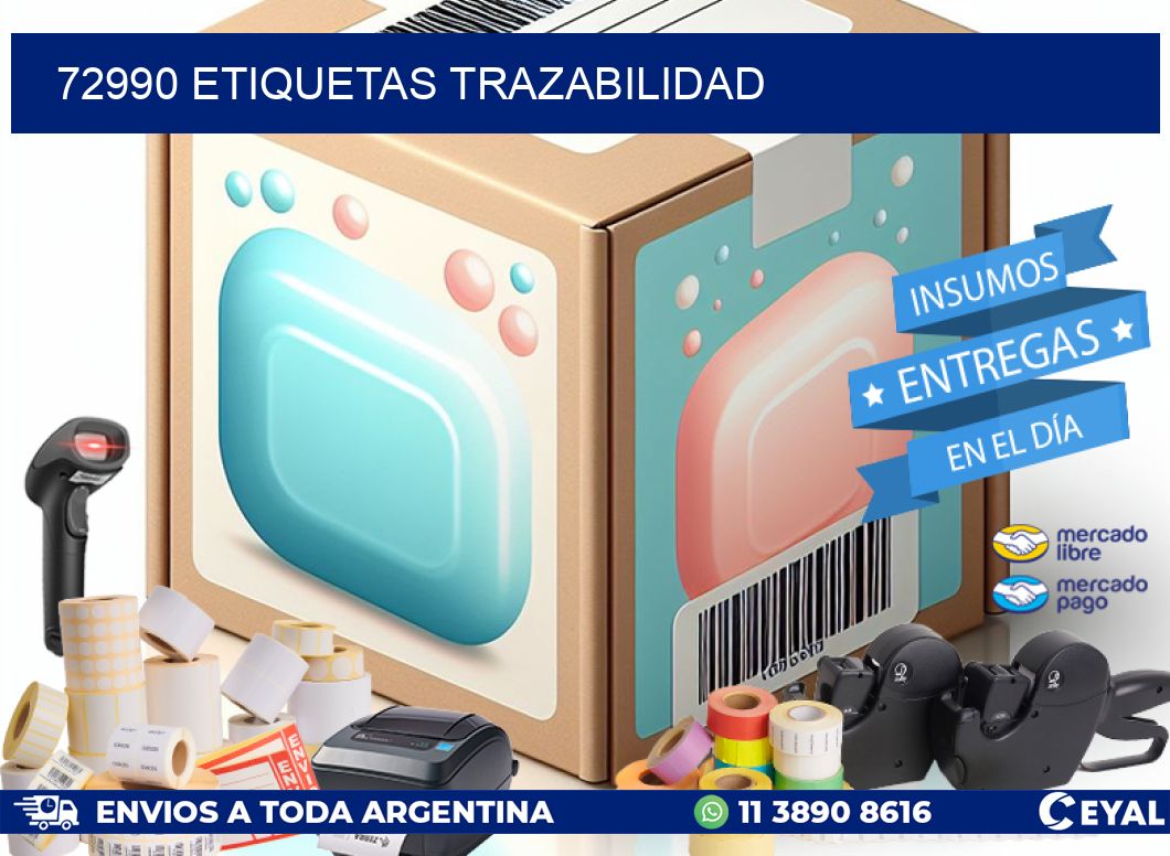 72990 Etiquetas trazabilidad
