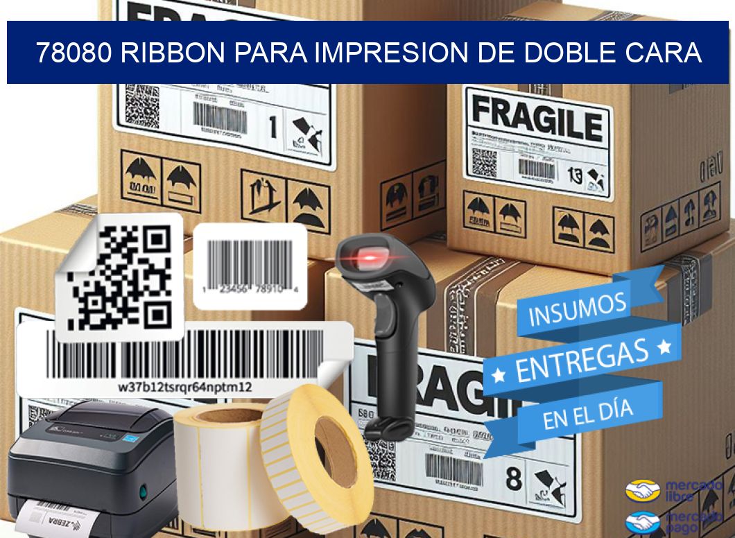 78080 RIBBON PARA IMPRESION DE DOBLE CARA