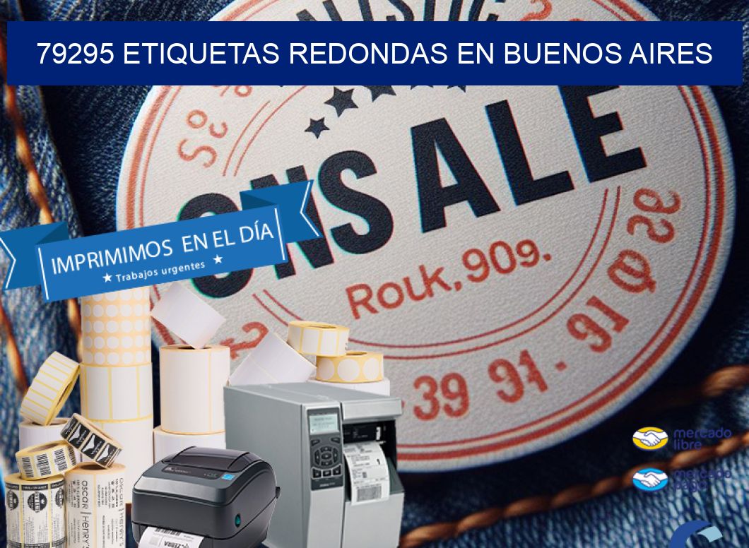 79295 ETIQUETAS REDONDAS EN BUENOS AIRES