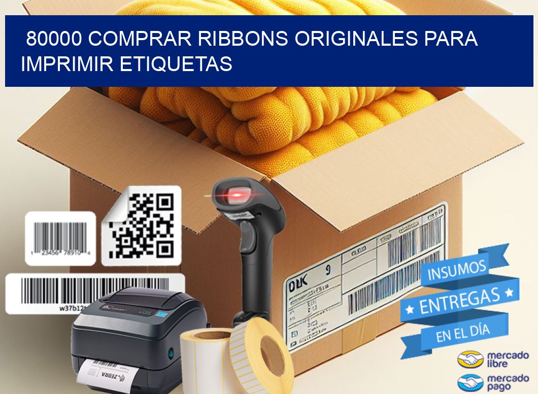 80000 COMPRAR RIBBONS ORIGINALES PARA IMPRIMIR ETIQUETAS