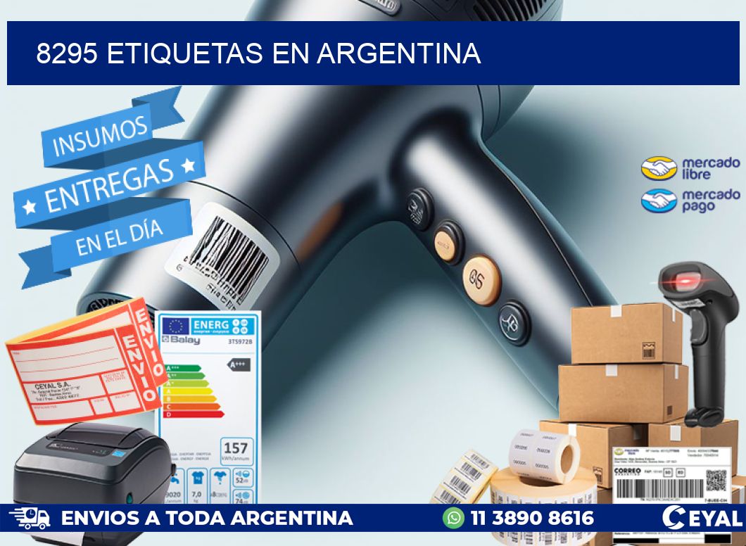 8295 etiquetas en argentina