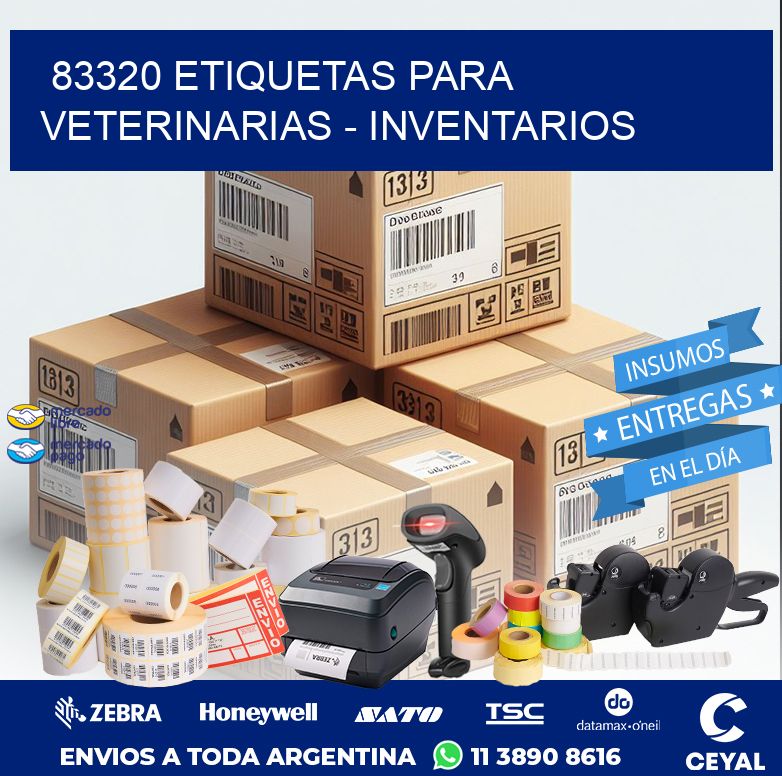 83320 ETIQUETAS PARA VETERINARIAS - INVENTARIOS