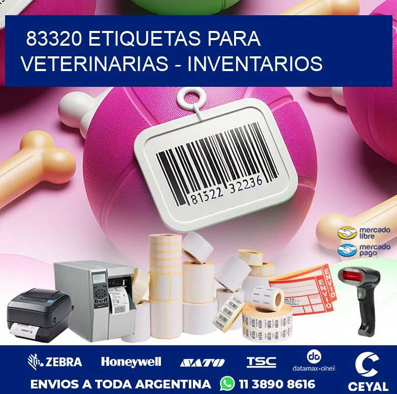 83320 ETIQUETAS PARA VETERINARIAS – INVENTARIOS
