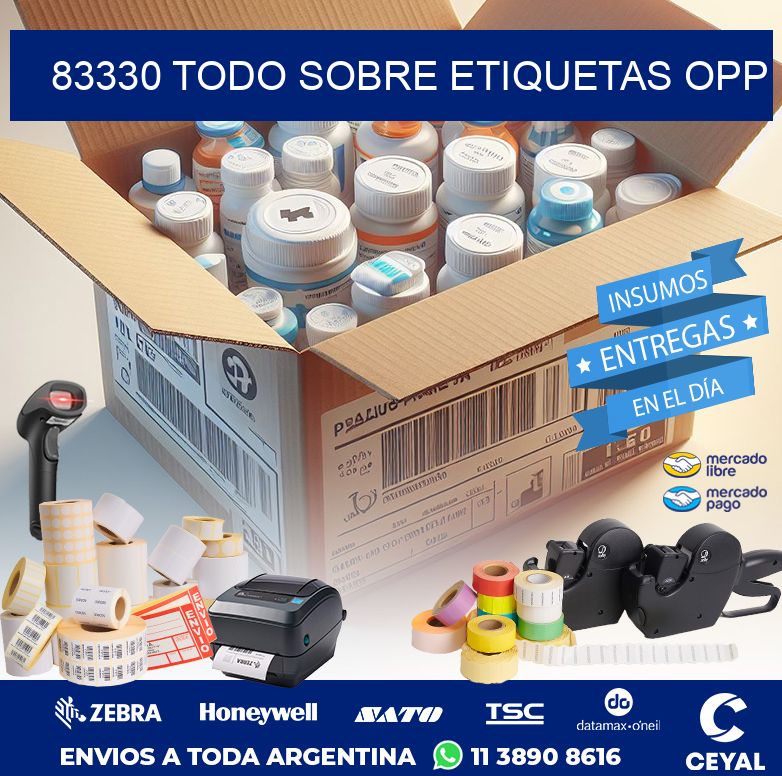 83330 TODO SOBRE ETIQUETAS OPP