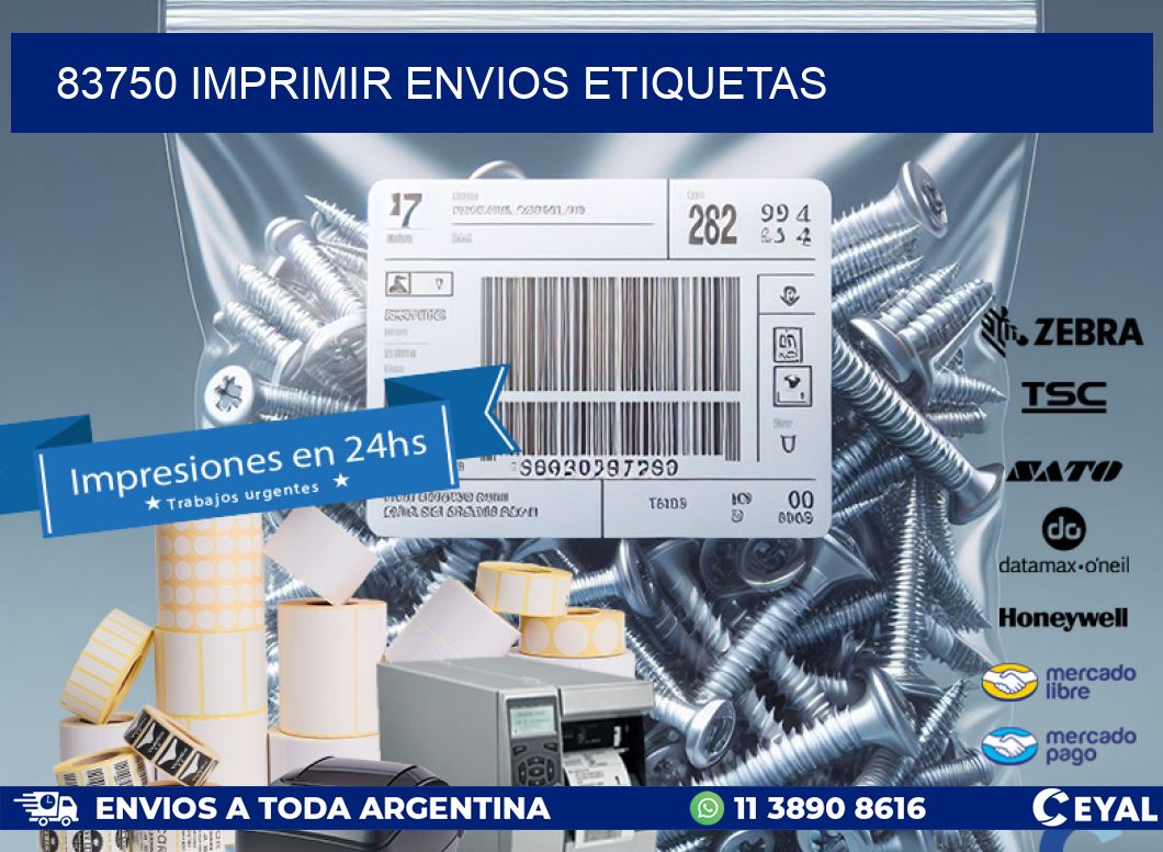 83750 imprimir envios etiquetas