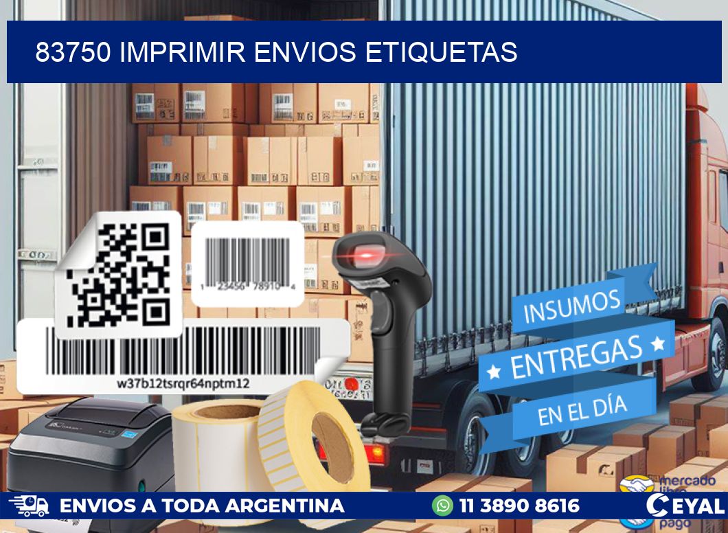 83750 imprimir envios etiquetas