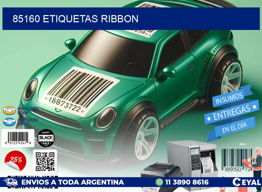 85160 ETIQUETAS RIBBON