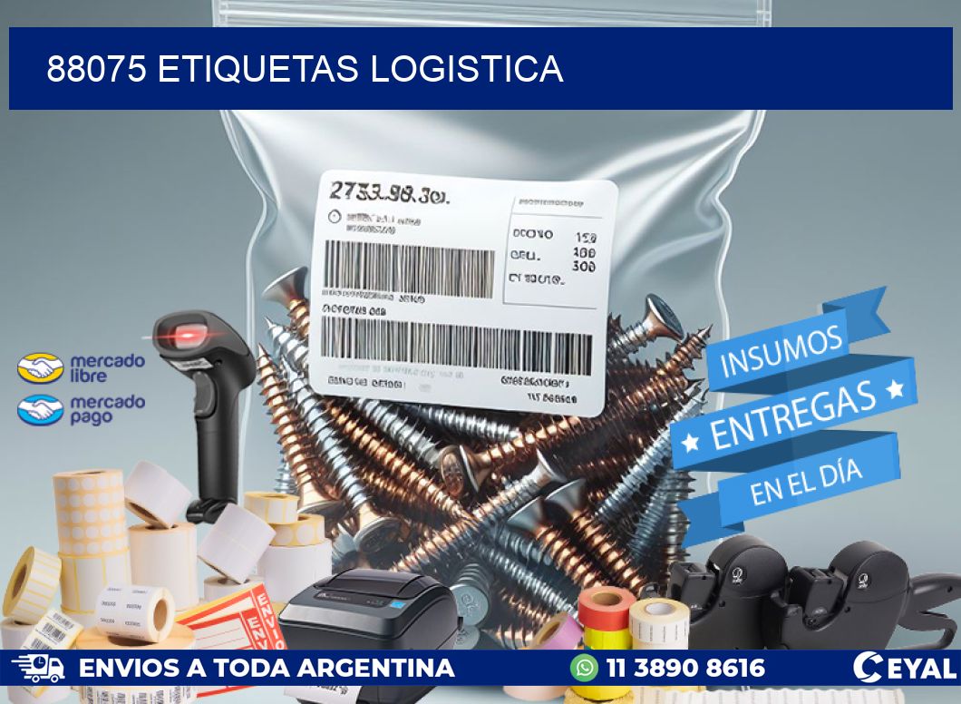 88075 etiquetas logistica