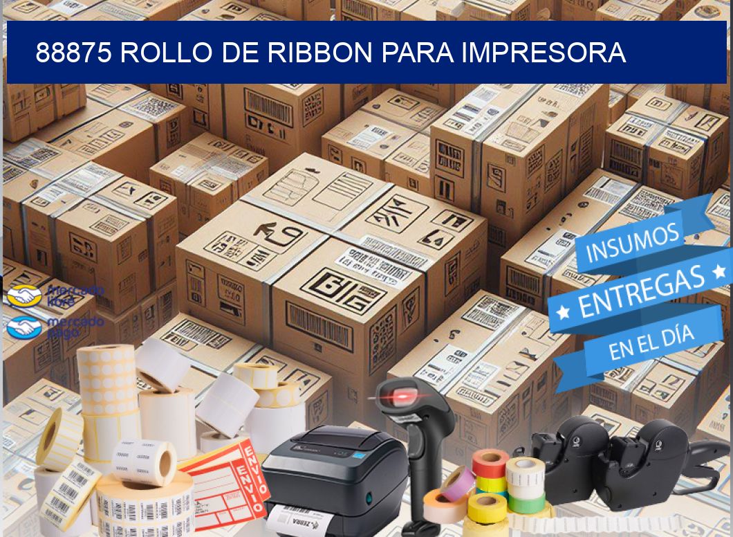 88875 ROLLO DE RIBBON PARA IMPRESORA