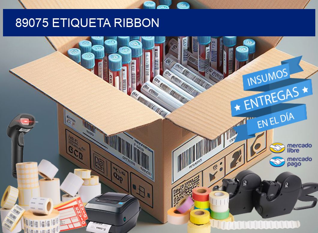 89075 etiqueta ribbon
