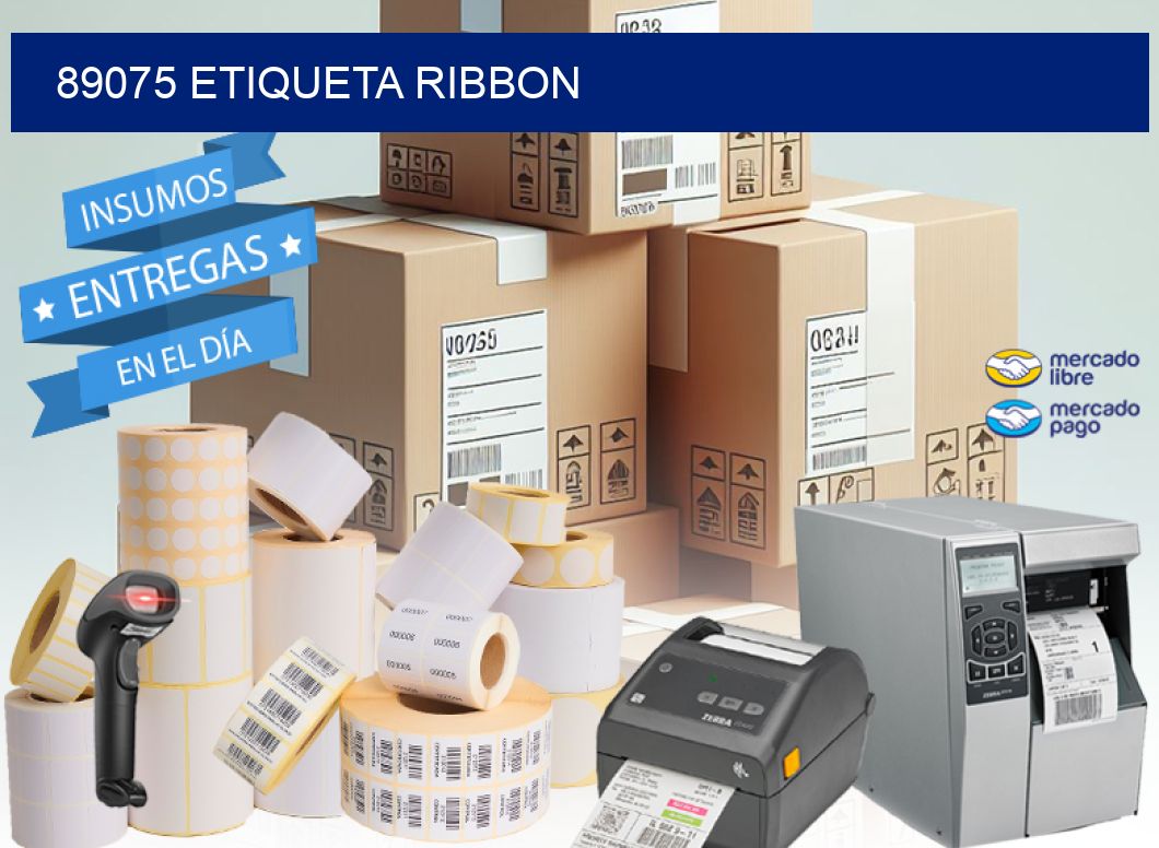 89075 etiqueta ribbon