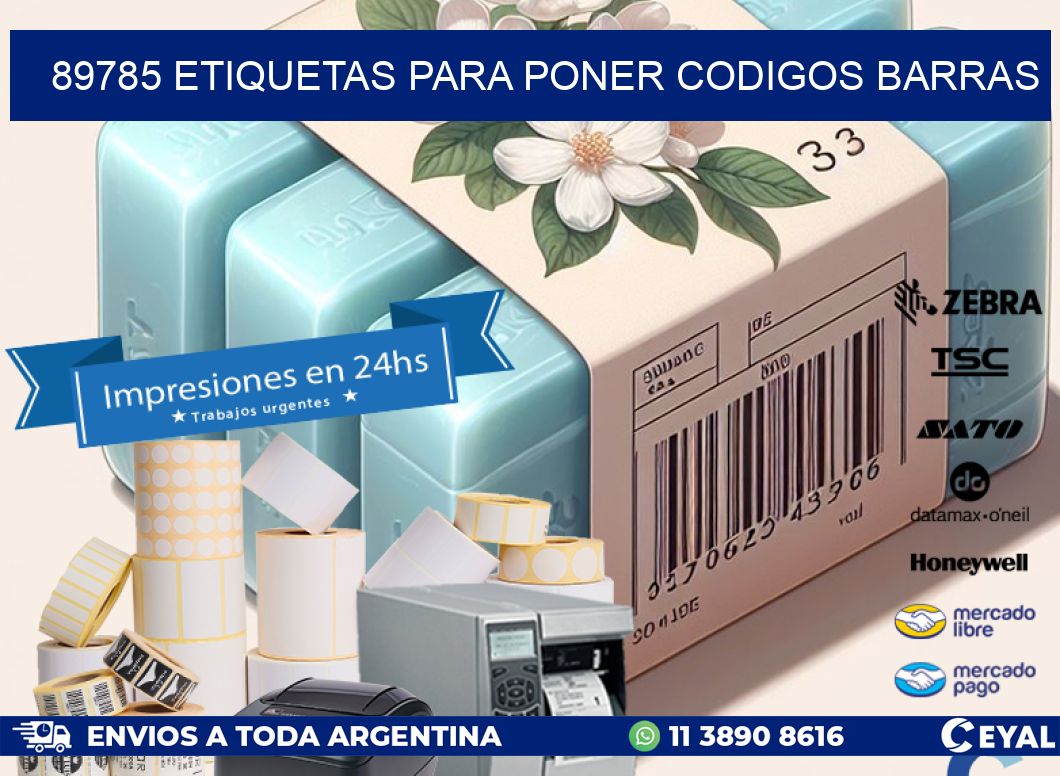 89785 etiquetas para poner codigos barras