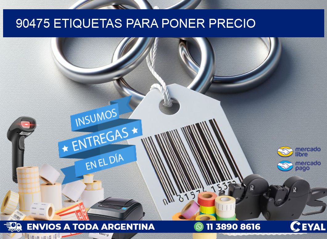 90475 ETIQUETAS PARA PONER PRECIO