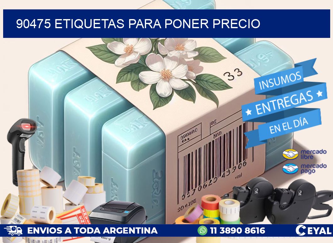 90475 ETIQUETAS PARA PONER PRECIO