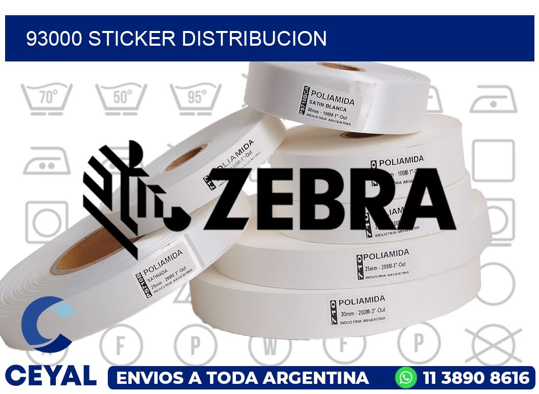 93000 STICKER DISTRIBUCION