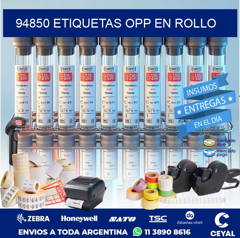 94850 ETIQUETAS OPP EN ROLLO