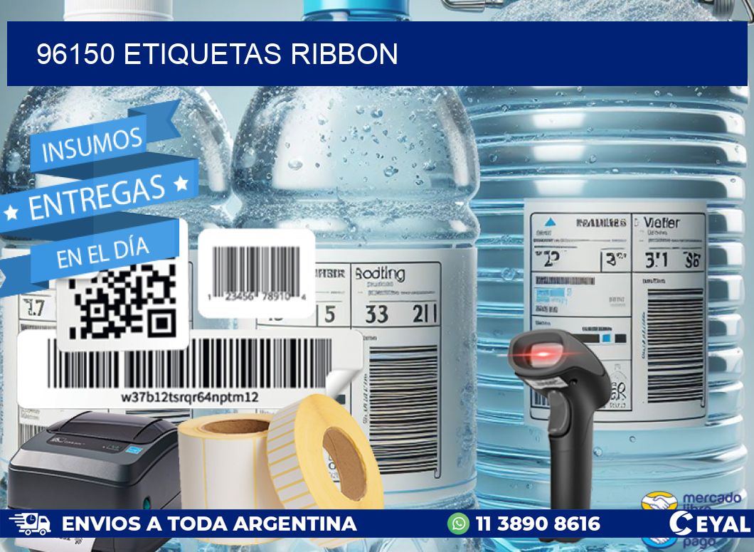 96150 ETIQUETAS RIBBON