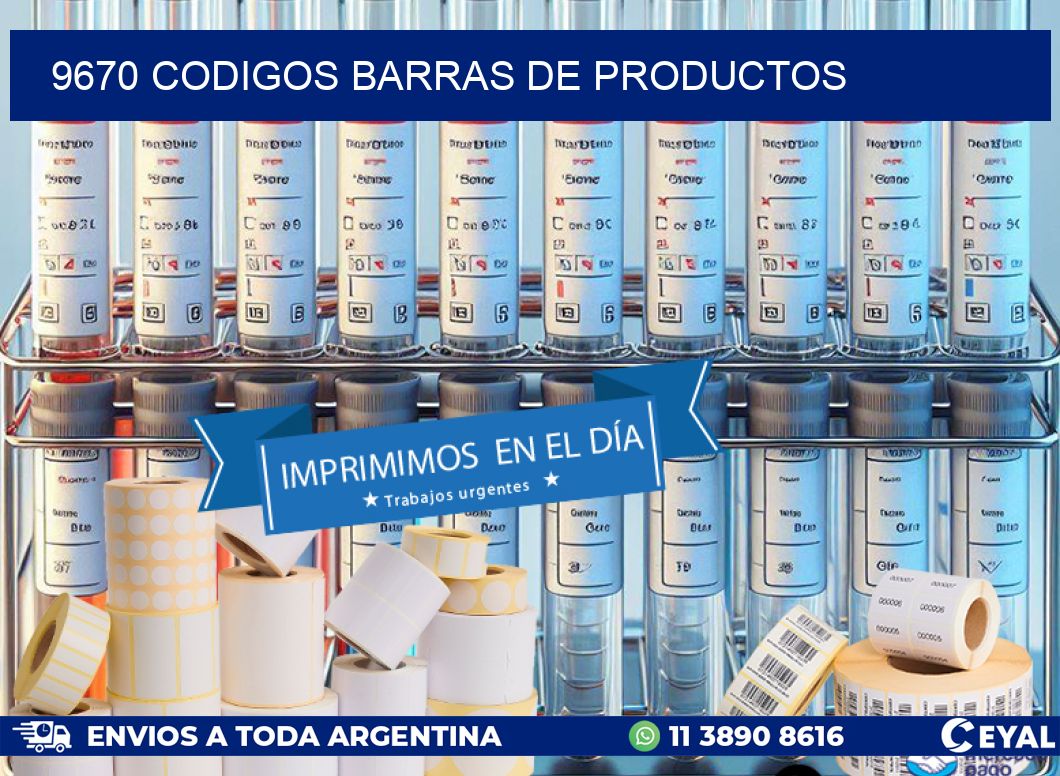 9670 CODIGOS BARRAS DE PRODUCTOS